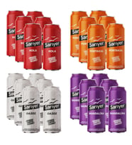 Sarıyer Kola - Portakal - Mandalina - Gazoz 330 ml Kutu 24 lu Karma Paket
