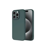 Apple iPhone 15 Pro Uyumlu Kılıf Zore Mara Lansman Kapak (Koyu Yeşil)