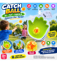 Catch Ball At Tut Yakala Oyunu Cırt Cırtlı Top Yakalama Oyuncağı Eğlenceli Çocuk Oyunu