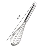 Paslanmaz Çelik Lüks Çırpıcı 30cm