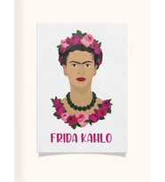 Frida Kahlo Tasarımlı 24*33 cm 350 gr. Kuşe Kağıt Poster PYTKPSTR010