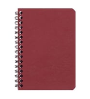 Clairefontaine Age Bag Wirebound 9x14 Çizgili Defter Bordo 785922C