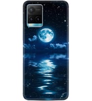 Vivo Y11S Y21S Y20 Y20S Y70 Kılıf Desemli Silikon Night Moon 1133