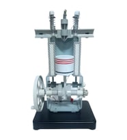 DİZEL MOTOR MODELİ (Beyaz)