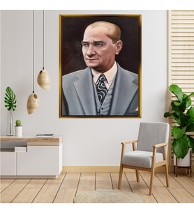 ÇERÇEVELİ ATATÜRK TABLO S403