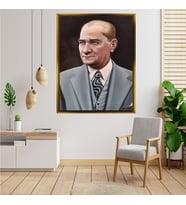 ÇERÇEVELİ ATATÜRK TABLO S403