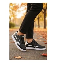 Walkway Marlow G Beyaz-Beyaz Unisex Spor Ayakkabı (Siyah - Beyaz)