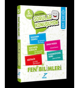 PRUVA AKADEMİ YAYINCILIK 5.SINIF FEN BİLİMLERİ SORULAR KONUŞUYOR