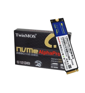 TWINMOS 512GB NVMe512GB2280AP 3600- 3250MB/s M2 NVME GEN3 Disk