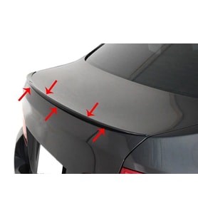 Bmw F10 Uyumlu 5 Seri Spoiler Bagaj Gt Fiber 2010 Ve Sonrası