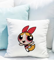 Power Puff Girls Blossom Tasarımlı Yastık