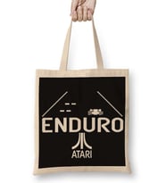 Atari Enduro Oyun Game Over Bez Çanta Uzun Saplı