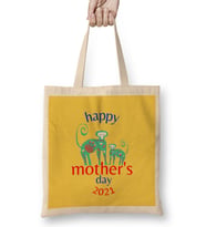 Mothers Day 2021 CUTE MOM Bez Çanta Uzun Saplı