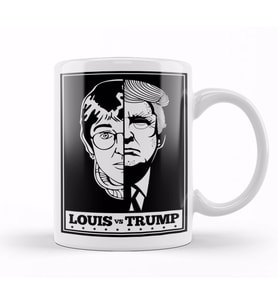 Louis Theroux Vs Donald Trump Kupa Bardak Porselen