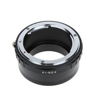 SONY E MOUNT Ve NEX3 NEX5 İÇİN NİKON AI LENS ADAPTÖRÜ (Siyah)