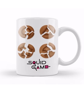 Squid Game 04 Kupa Bardak Porselen
