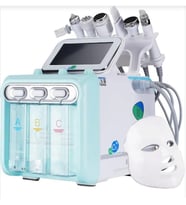 HYDRAFACİAL H2 O2 MULTI POLAR 7 RENK LED MASKELİ