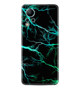 Infınix Note 12 Kılıf Silikon Desen Özel Seri Green Thunder 1693