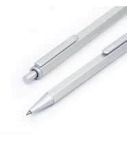 RHODIA SCRIPT 0.7mm HEXAGONAL ALÜMİNYUM GÖVDE TÜKENMEZ KALEM GÜMÜŞ