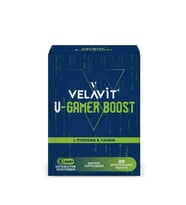 Velavit V-Gamer Boost L-TYROSINE TAURIN 20 Efervesan Tablet