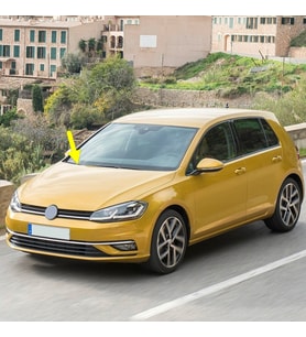 VW Golf 7.5 2017-2020 Ön Cam Sağ Silecek Kolu 5G1955410