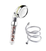 Mak Supply 2'li Set Duş Başlığı Filtreli ve Duş Hortumu 150CM
