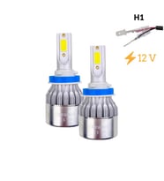 Ultratech Led Far Ampulü H1 3200LM / LAAM894 (Siyah - Beyaz)