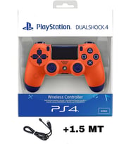 Playstation 4 Dul Yeni Nesil V2 Yenilenmiş Gamepad + 1.5 MT ŞARJ KABLO+ 1 Çift Analog Başlığ
