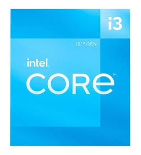 INTEL CORE i3 12100 17MB 4çekirdekli O/B UHD VGA 1700p 58w Kutusuz+Fansız