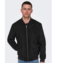ONSLUCAS FAKE SUEDE BOMBER OTW NOOS Black