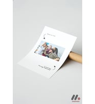 Kişiye Özel Anı Yolculuğu Fotoğraf Posteri, Çerçevesiz Yüksek Kalite Duvar Afişi