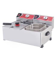 Işıkgaz Silver Endüstriyel Çiftli 5+5 Litre Elektrikli Fritöz