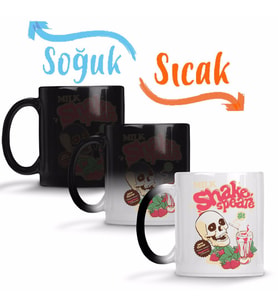 MigoCamisetas Sihirli Kupa Bardak Porselen