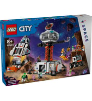 Lego City Uzay Üssü ve Roket Fırlatma Rampası 60434 (Çok Renkli)