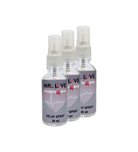 Mr Love Time Stop Delay Spray  30 ml 3 Adet Cinsel Boşalmayı Geciktirici Sprey