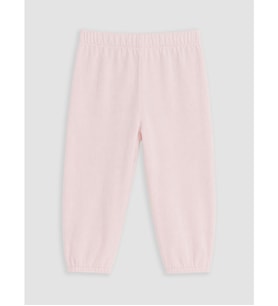 LCW baby Pembe Beli Lastikli Kız Bebek Pantolon