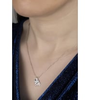 Union Zirconia Kadın Şans Balığı Gümüş Kolye