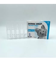 1-10kg Köpek Deri Bakım Damlası 5*1gr