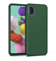 Samsung Galaxy A31 İnce Mat Silikon Kılıf Haki