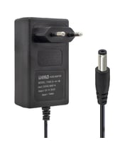 Weko 12 Volt 2 Amper 24 Watt Plastik Kasa Priz Tipi Adaptör (5.5x2.5 Uçlu) (Siyah)