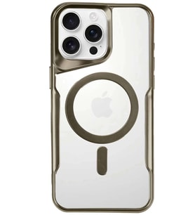 iPhone 16 Pro Kılıf Boyi Magsafe Silikon Kapak - Desert