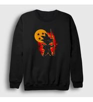 Presmono Unisex Siyah Kid Goku Anime Dragon Ball Sweatshirt 236461tt