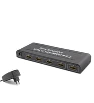 Hdmi Splitter 4K 3D 1 In 4 Out - Siyah HDX1294