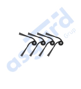 Roborock Saros 10- Saros 10R Uyumlu 4 Yan Fırça PKT-iasgf0000885