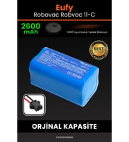 Eufy Robovac 11C 2600mAh Robot Süpürge Bataryası - Koruma Katmanlı Batarya Teknolojisi