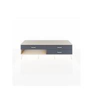 Hyperion TV Ünitesi 3 Çekmeceli  176x44x51 Çam-Aytaşı/Antrasit