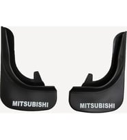 Mitsubishi Tüm Modellere Uygun Ön Paçalık Tozluk Çamurluk 2'li (Siyah - Beyaz)