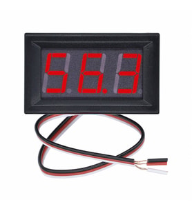 Dijital Voltmetre 0.56' 0-30V Kırmızı Voltmetre