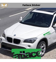 Fatlace Oto Sticker 15 CM