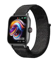 Huawei Watch GT 3 42mm Uyumlu Kordon Hasır Örgü Cırt Cırtlı Terletmeyen Zore KRD-03 Kumaş Kayış